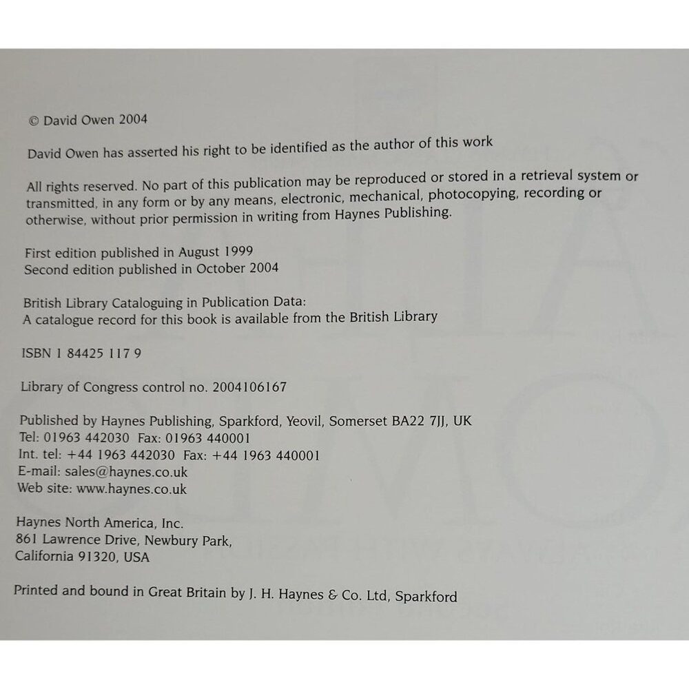 Alfa Romeo: Always with Passion (Haynes Classic Makes Series) David Owen - Picture 4 of 8